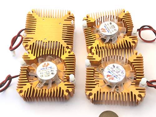 Copper cooling fan heatsink 12v 55mm 2PIN VGA CPU A8