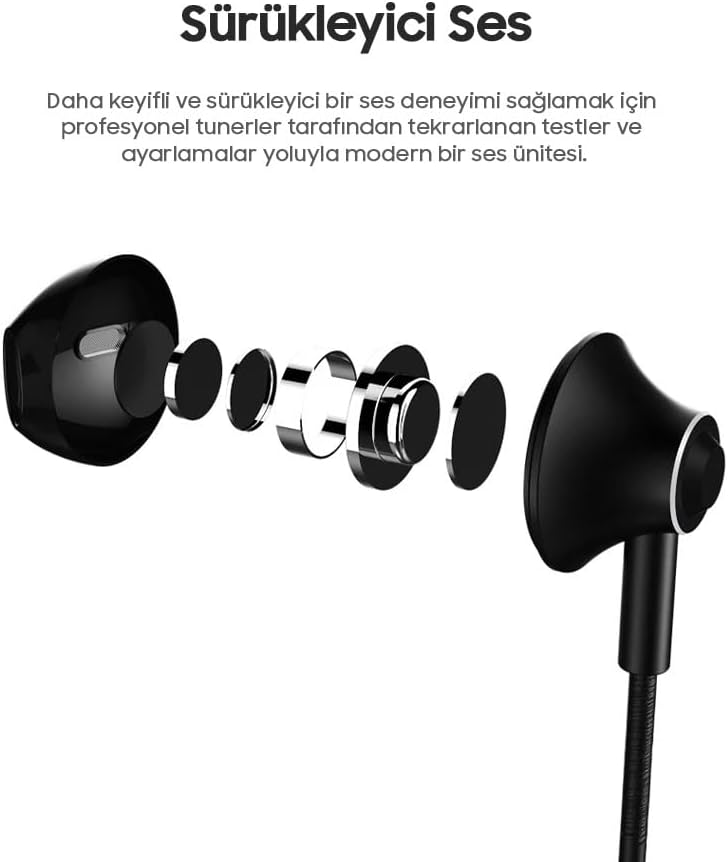 Close-up of Lucatech White Earphone Earbud and Inline Control