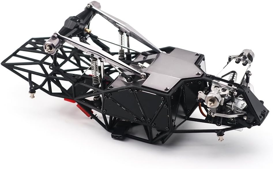 Image of Titanium Red Aluminum Alloy CNC Front Suspension for 1 /32 Orlandoo Hunter OH32X02 RC Car Upgrade Parts