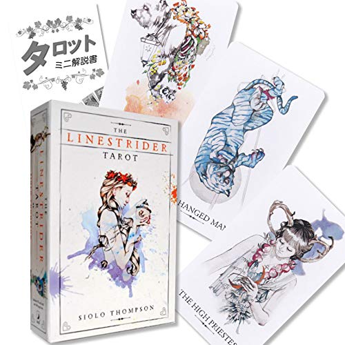 ラインストライダー タロット The Linestrider Tarot タロット占い方 日本語解説書付き 正規品 タロットカード 78枚