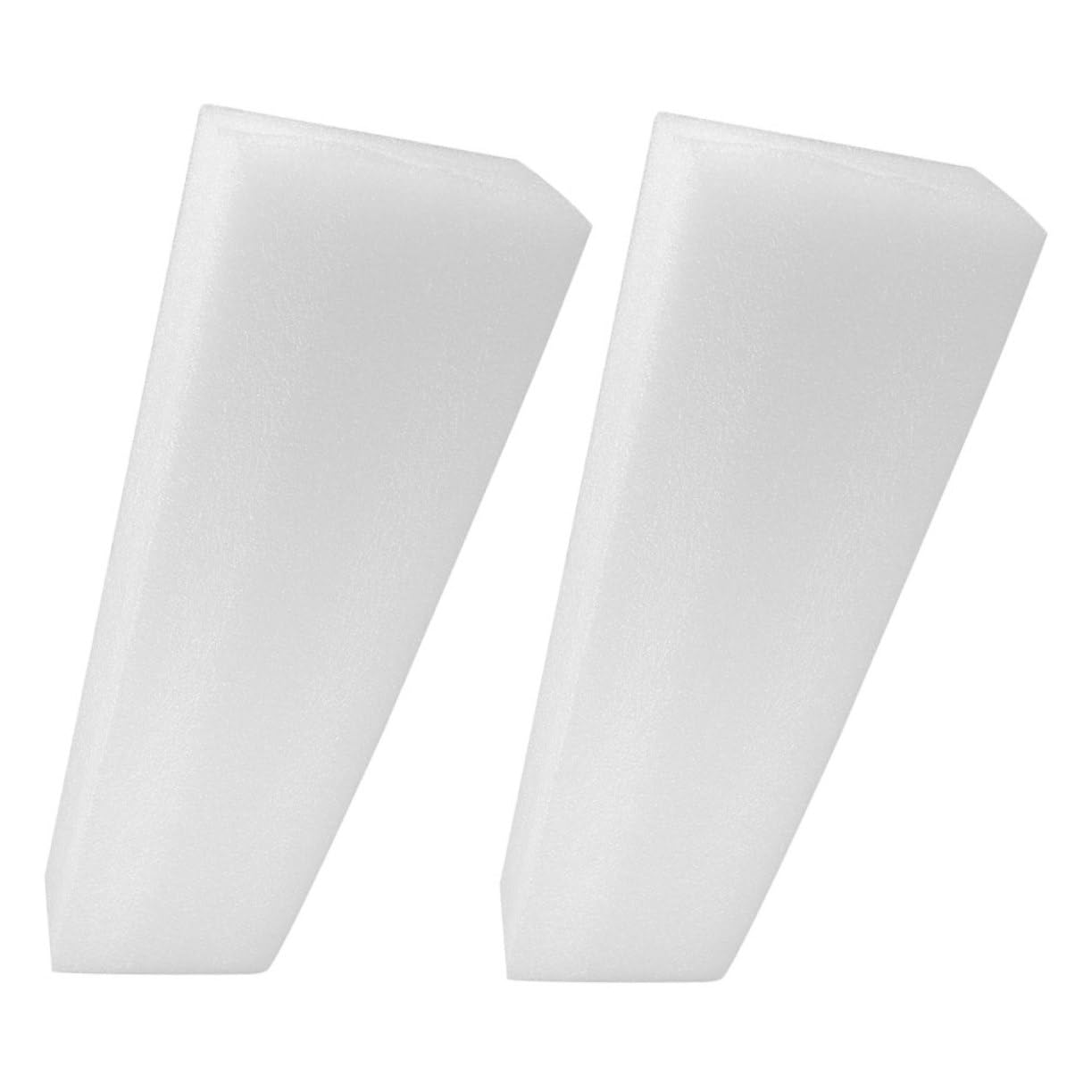 VICASKY 2pcs Thick Foam Blocks for Flower Arrangements White Foam Base for Crafts for Fresh Artificial Flowers for Sculpting Modeling