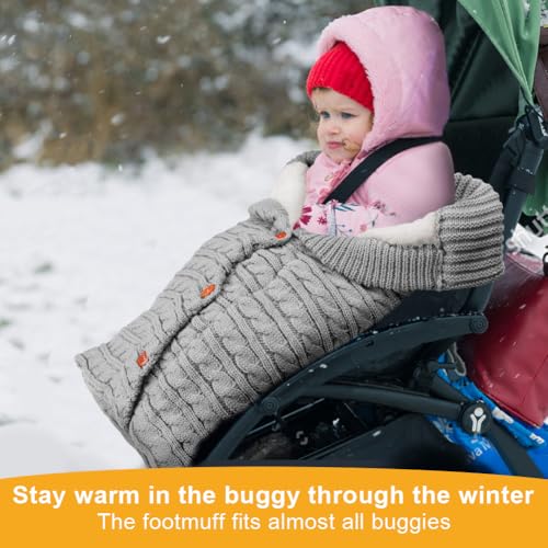 Variante de Vicloon saco carro bebe Gris oscuro universal desmontable