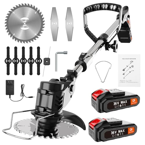 草刈り機 充電式【2025新モデル】草刈機 電動 バッテリー式 1880W高出力...