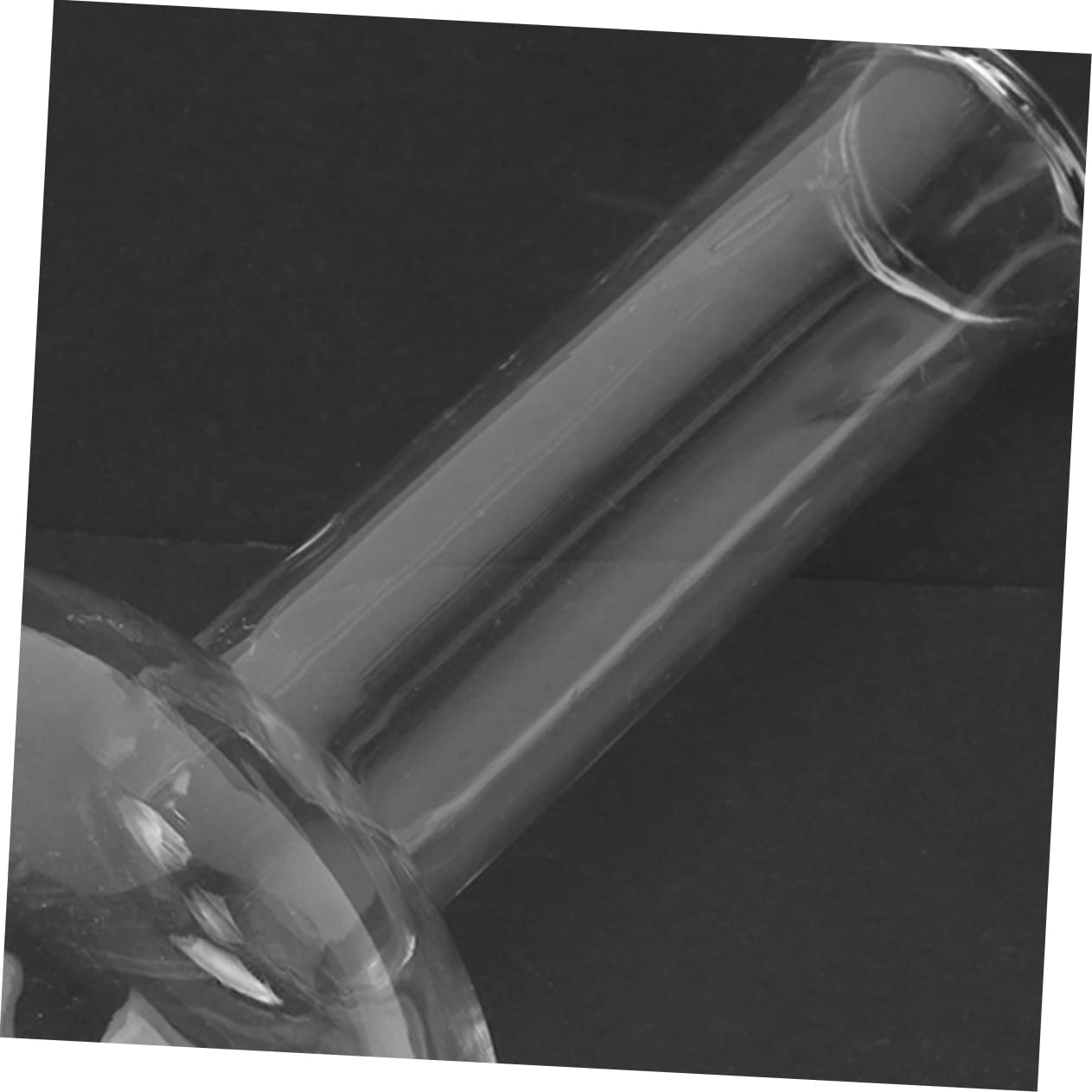 3 Stück Rundkolben aus Glas 250ml Flachboden Siedekolben mit Einheitlicher Wandstärke Transparent für Chemie und Bildung im Laborbedarf