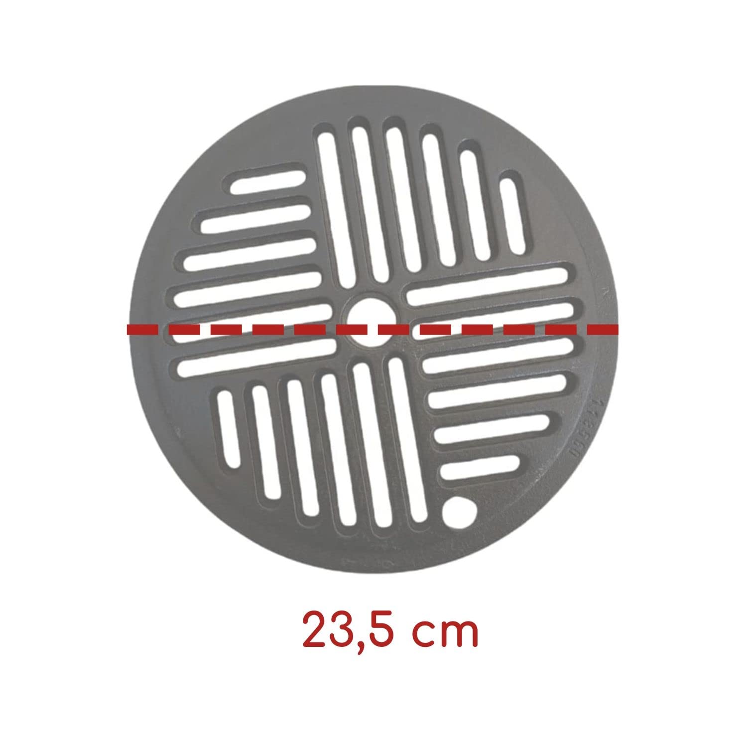 Griglia Cenere In Ghisa Edilkamin 17x35 Cm - Compatibile Con Stufe Acquatondo, Plus, Spazio E Altri Modelli - Foto 7