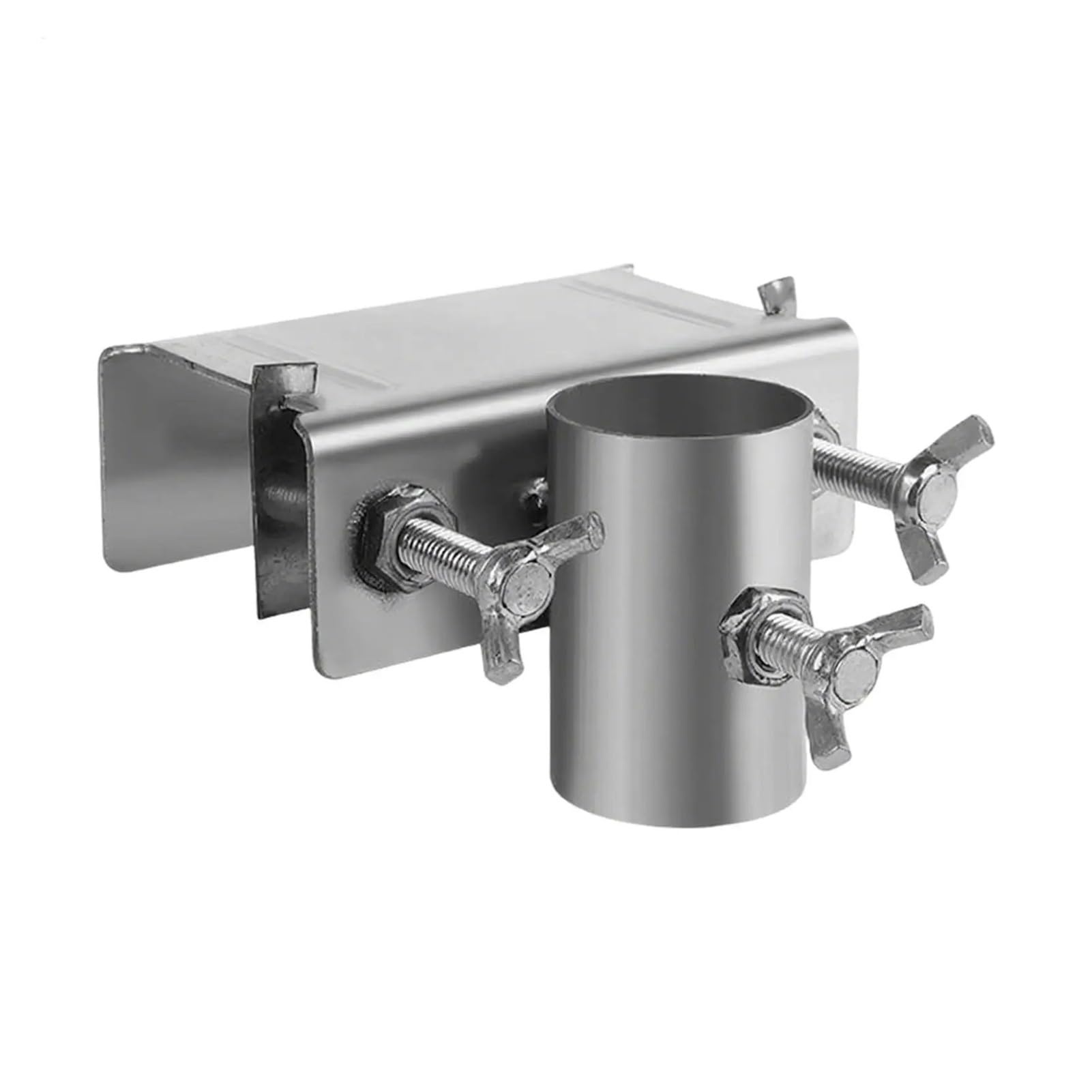 Portaombrelli for Balcone da Patio con Clip for ringhiera del Ponte Portaombrellone Regolabile Clip Supporto for Asta Base Staffa a