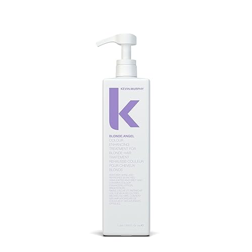 KEVIN.MURPHY BLONDE.ANGEL - Acondicionador de color rubio - Para cabello decolorado, resaltado y gris - Acondicionador rubio hidratante -