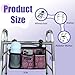 ZHCHG Wheelchair Side Bag, Wheelchair Armrest Pouch Accessories with Cup Holder, Storage Bag for Walker, Rollator, Electric Scooter Wheelchairs, Ideal Gift for Mother's Day & Father's Day, Red