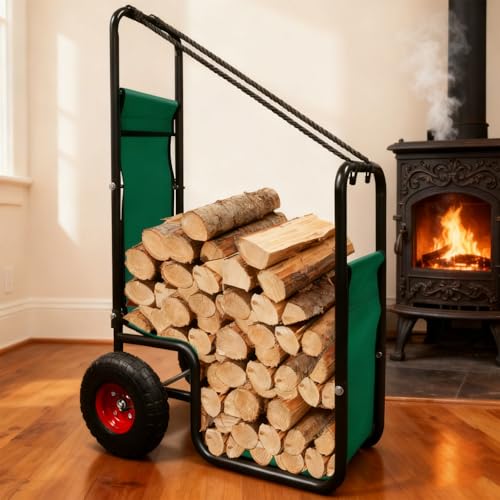 Kapler Firewood Cart with PVC Fabric