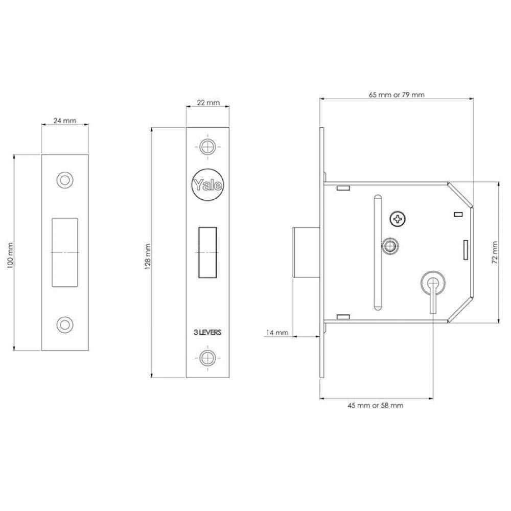 Yale Lock Spring Position Yale Mortise Lockset Diagram Accentra (Yale) CRR8802FL 626 Privacy