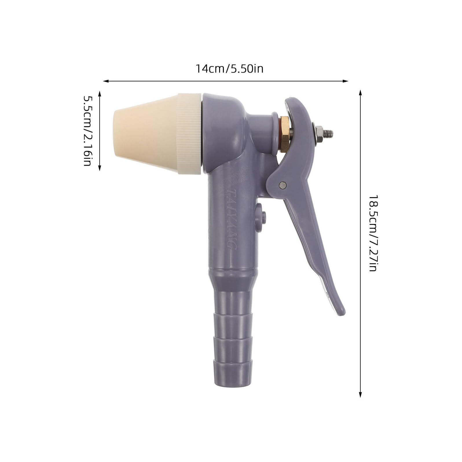 NOLITOY Pistola de Mortero Manual para Aplicar Lechada de Cemento y Cerámica Herramienta Portátil de Rejuntado de Mortero Control Preciso de Flujo Modelo 25 Uso en Cerámica y Yeso
