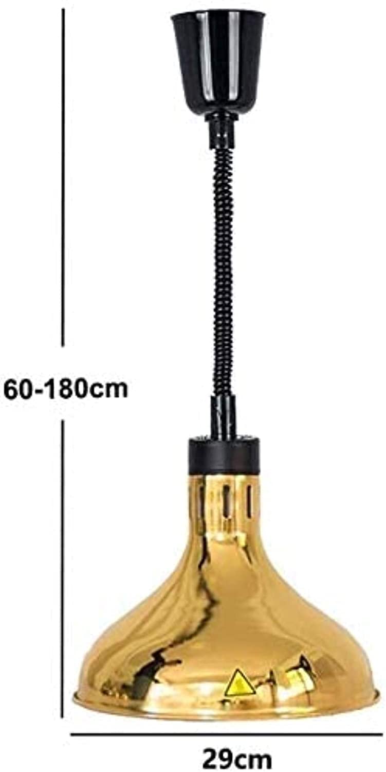Commercial Heat Lamp Food Warmer Light Lamp Buffet Heat Lamp 4 Pack Food Heating Lamp Food Warmers for Parties Buffet Warmer Warmer Warmer Heater Bulb Buffet Com
