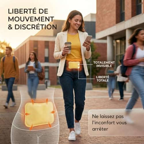 Lot de 10 Patchs Chauffants Menstruels et Cervicales - Anti-Douleur – vue 4