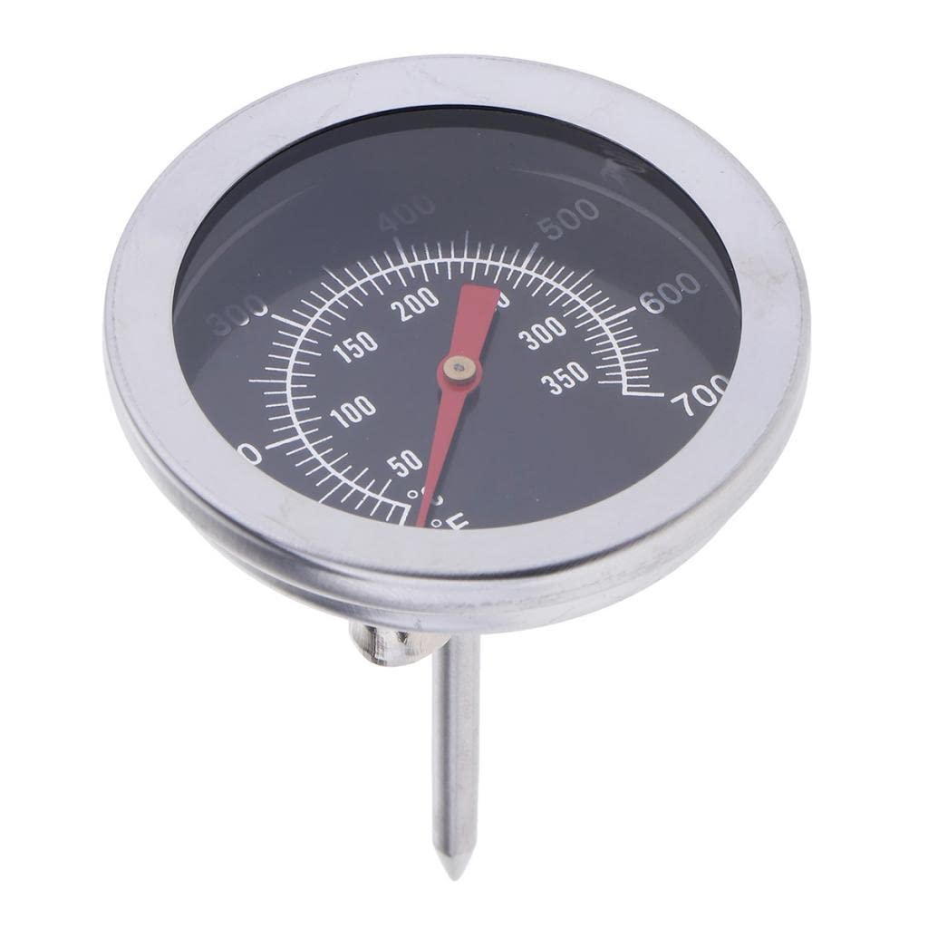 Stainless Steel BBQ Smoker Grill Thermometer Temperature Gauge 100-700 F Yard, Garden & Outdoor Living | Outdoor Cooking & Eating | BBQ Tools & Accessories