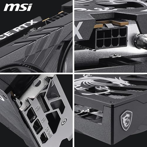 Image of MSI GeForce RTX 5050 8G Gaming OC Graphic Card - NVIDIA GeForce RTX 5050 GPU, 8GB GDDR6 128-bit Memory, 20 Gbps, PCI Express Gen 5 x16 Interface, Upto 2632 MHz, Twin FROZR 10