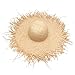 Produktbild Damen Strohhut Havanna Hawaii Sonnenhut Sonnenhüte UV Schutz Strandhut Frauen Hut Strandmütze Sommer Strand Kappe Strandhut Outdoor Aktivitäten Safari Hut Gartenhut 56-60CM