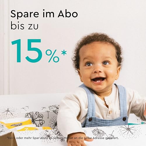 LILLYDOO hautfreundliche Baby Windeln - Größe 1 (2+ kg), Monatsbox (144 Stück), Sicherer Auslaufschutz, Weich, Ohne Parfüme & Lotionen für empfindliche Haut, Dermatologisch getestet