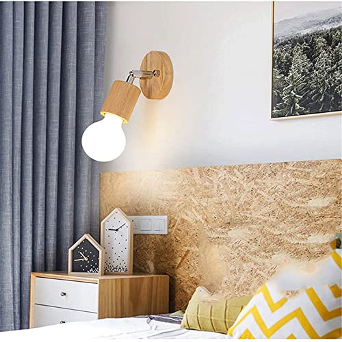 Lámpara de pared industrial E27 orientable para una iluminación personalizada 3