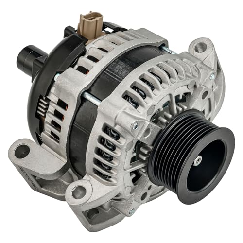Image of PHILTOP Alternator New 11290N Compatible with Ford F250 Super Duty 2008 12V Amp S8 Groove Pulley | Replacement OE 7C3Z10346EA, 7C3T10300EE, 2100646, 11290, 1042106100, 90295695, AL7772X, 2139738, 2101119