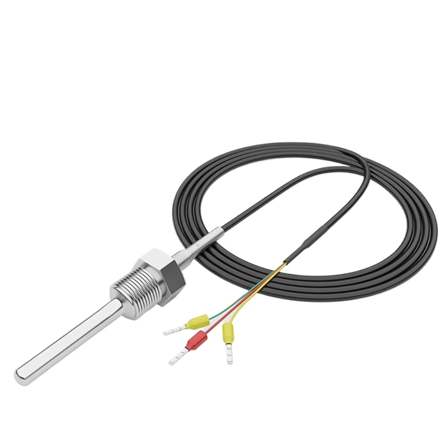 1pc G1/4 G1/2 Thread PT100 PT1000 NTC 10K3950 Water Temperature Sensor Platinum Resistance Waterproof SUS304 Temperature Probe(DS18B20 G1-2)