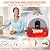 KENUOS Under Sink Instant Hot Water Heater 2.5 Gallon Water Heater Digital Display Household 120V 1500W Mini Tank Water Heater,RV Small Water Heater with Updated Pressure Release Vavle