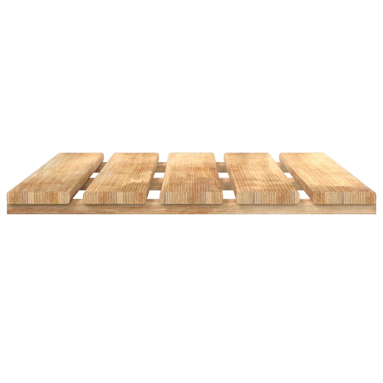 vidaXL Piastrella per Decking 6 pcs Marrone 50 x 50 cm, Giardino e terrazza, decking moderno in legno di pino resistente, set piastrelle quadrate per patio e piscina