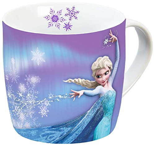 Disney 12753 Elsa Tasse en Porcelaine, Multicolore, 11,5 x 8 x 8 cm