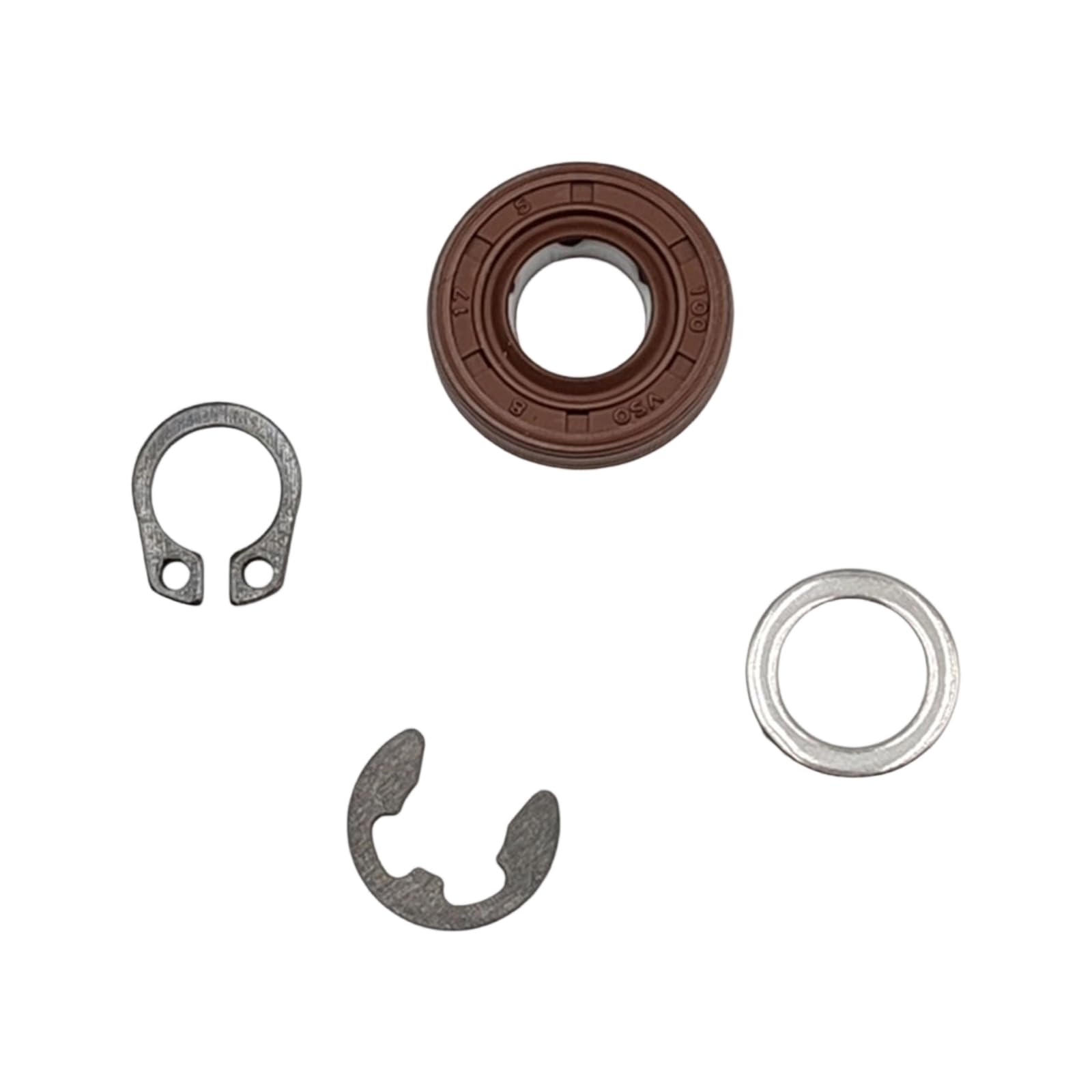 Piceioep Bread Machine Pan Seal Set Include Gasket Clip Stainless Steel Flat Washer Clip for Kitchen Bread Maker Machine Parts Pan Seal Replacement Set Includes Retaining