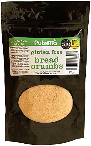 6 Pack of Pulsetta Breadcrumbs - Gluten Free 150 g