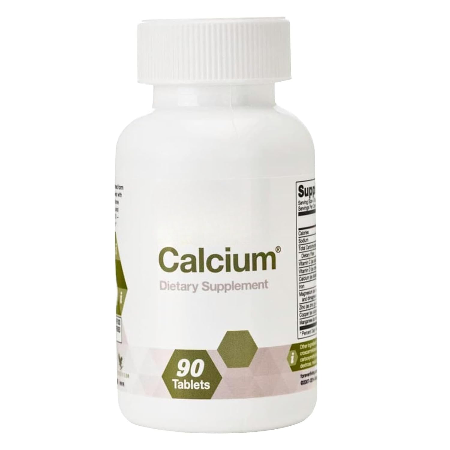 Bone Strength Calcium Tablets | Vitamin D3, Magnesium & Zinc Complex | Gluten Free Daily Calcium Supplement | 90 Tablets-Pack of 1-image-40