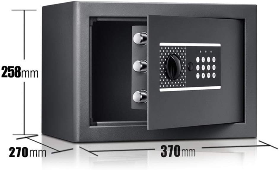Fire Water Electronic Solid Steel Safe with Digital Keypad Hotel Jewelry Cashincludes Emergency Keys Drop Box for Home and Office