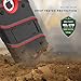 ZIZO Bolt Series for iPhone 8 Plus Case Military Grade Drop Tested Tempered Glass Screen Protector Holster iPhone 7 Plus case Black RED