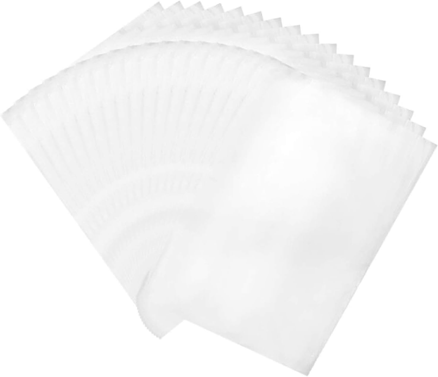 Reachno 4x6 Inch and 5.5x8 Inch Shrink Wrap Bags, Clear PVC Heat Shrink Wrap for Packagaing Soap, Bath Bombs, Candles,Small Gifts, Film DVDCD, Jars and Homemade DIY Projects 200 Pack