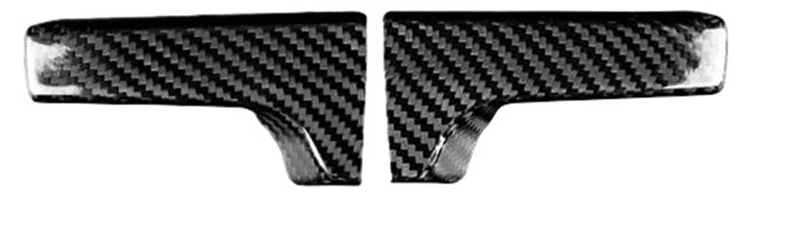 Interior Decal Trim Real Hard Carbon Fiber Sticker for Toyota GR86 2021 2022 2023 2024 Seat Adjustment Handle Trim HQGQCEZEK(Black)