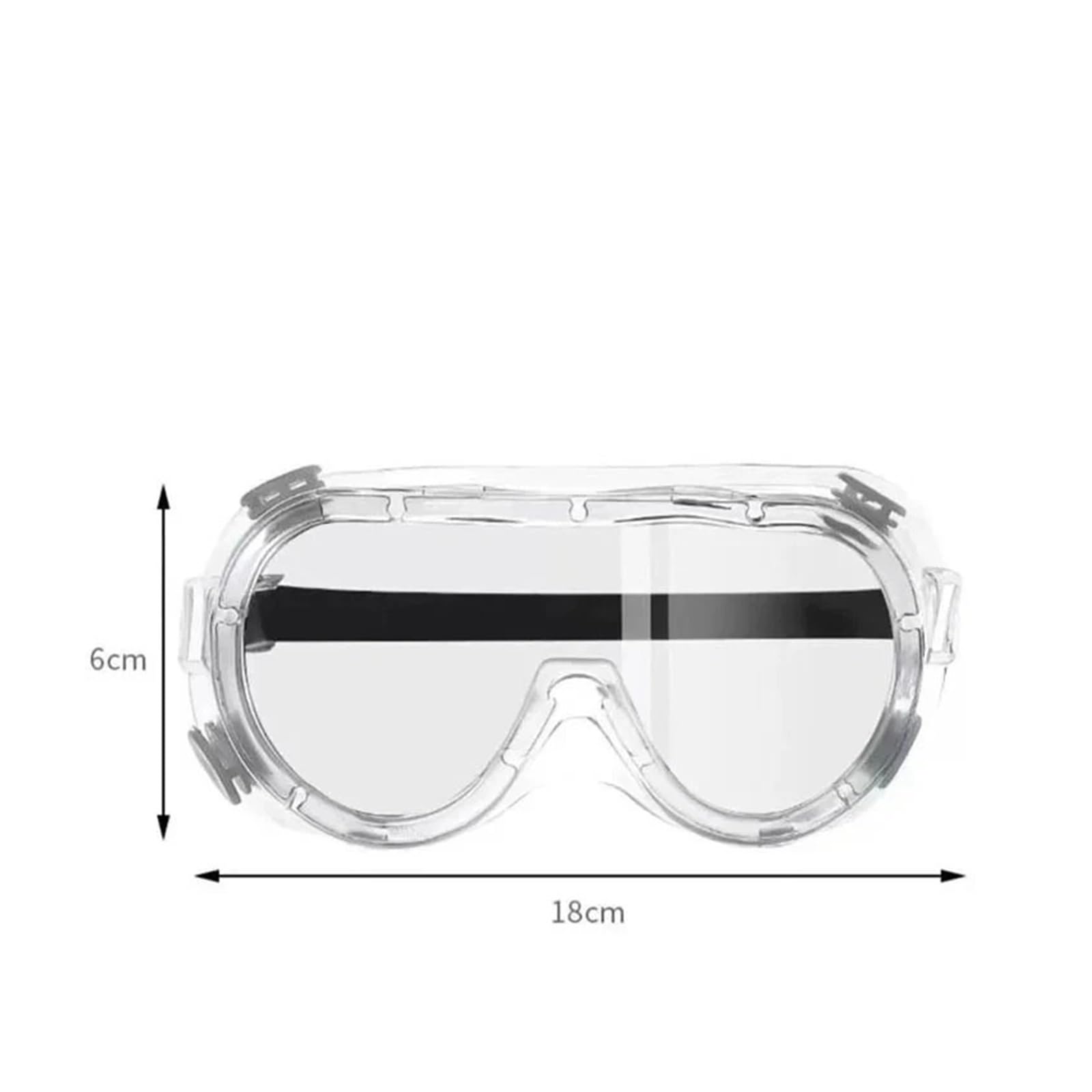 Schutzbrille, Arbeitsschutzbrille Schutzbrille Winddicht Staubdicht Anti-Beschlag Labor Arbeitsschutz Wasserparkbrille