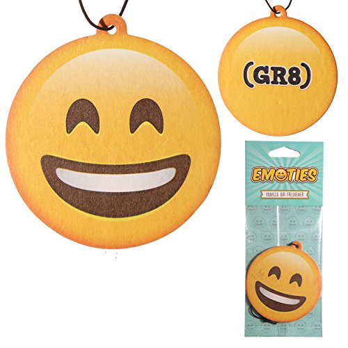 Sorriso Emoji Car Air Freshener Vanilla