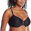 Olga-Womens-No-Side-Effects-Underwire-Contour-Bra Olga womens No Side Effects Underwire Contour bras, Rich Black, 38DD US