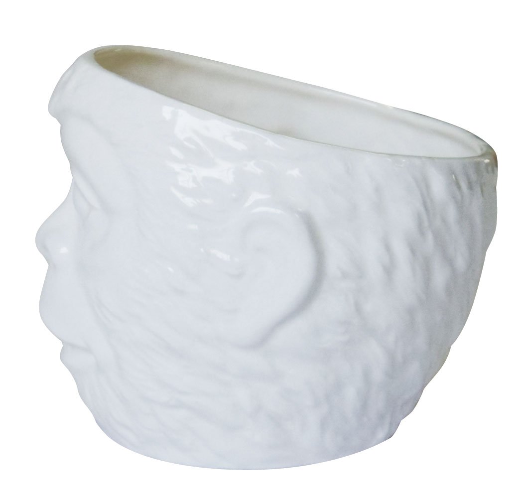 ????? Sunart SAN2498 Funny Tableware, Brain, Monkey Don, 17.6 oz (500 g), White