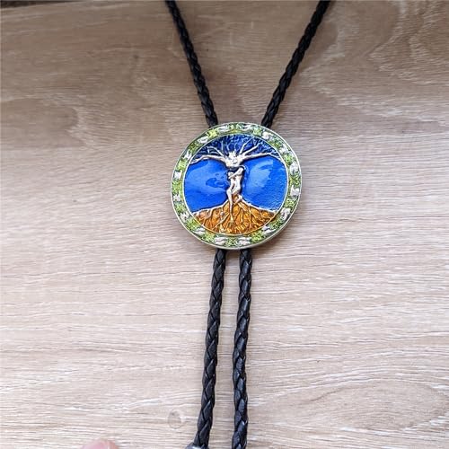 Image of Animal & Plant Bola Tie Bolo Tie Wedding Necklace for Men Women Groomsmen Western Cowboy Necktie