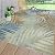 Vaukki Patio Outdoor Rug, Non Slip Picnic Outdoor Rug for Patio, Leaf Washable Outside Deck Area Rug, Outdoor Camping Carpet for RV, Deck, Camping and Patio (Blue, 8'x10')