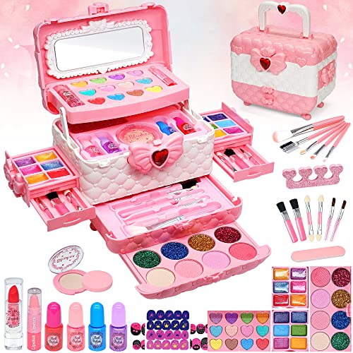 Kit de inicio de maquillaje para adolescentes con fórmulas lavables con agua