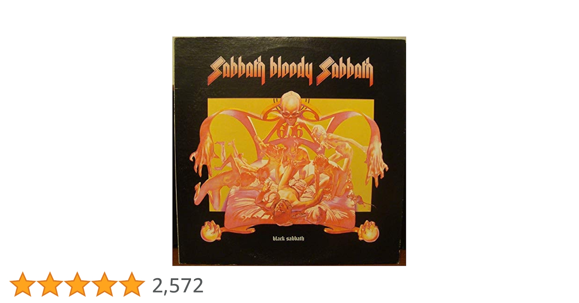 LP Sabbath Bloody Sabbath ブラックサバス　Black Black Sabbath = ブラック・サバス – Sabbath Bloody Sabbath