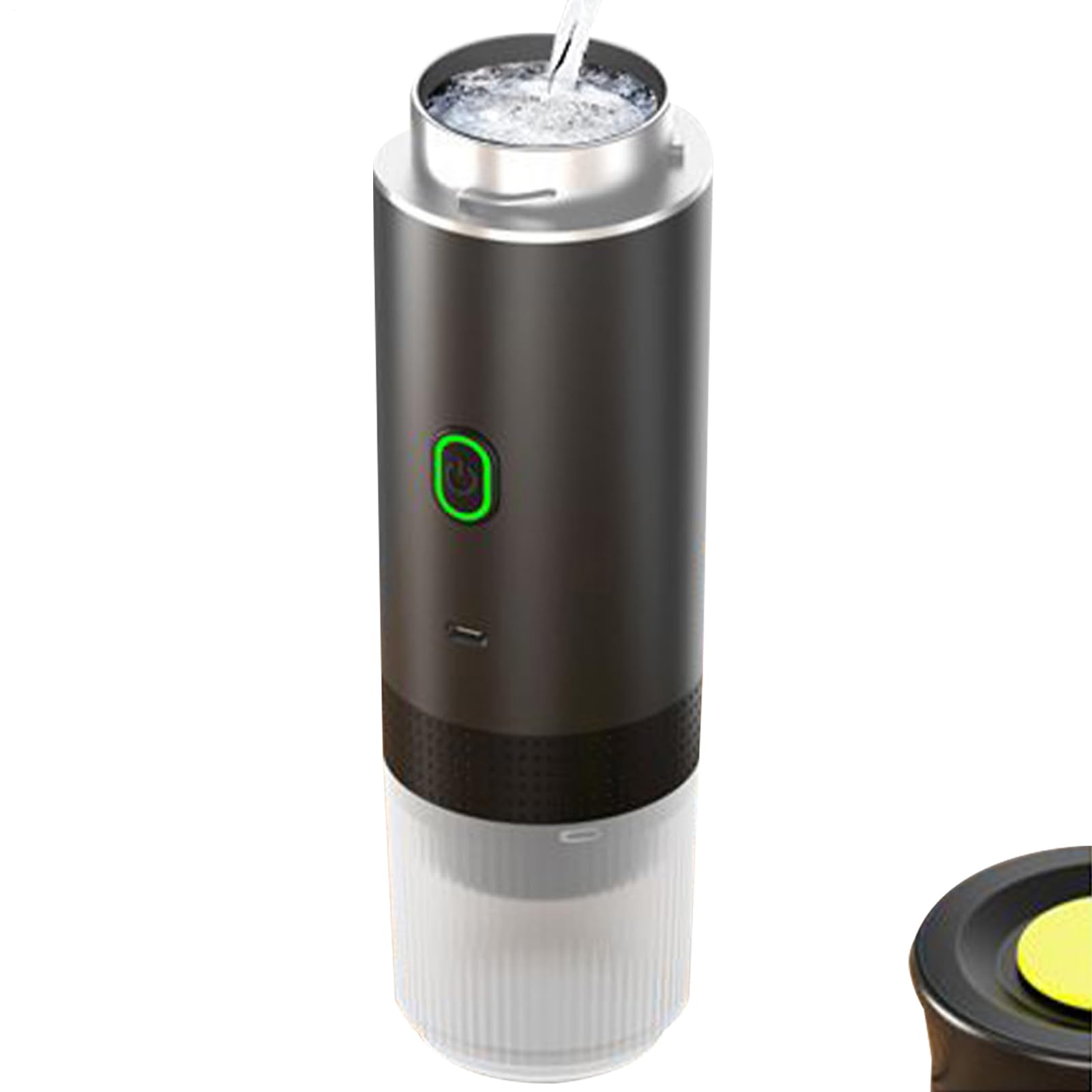 Petit appareil à bière rechargeable voyage et camping avec extracteur de mousse portatif
