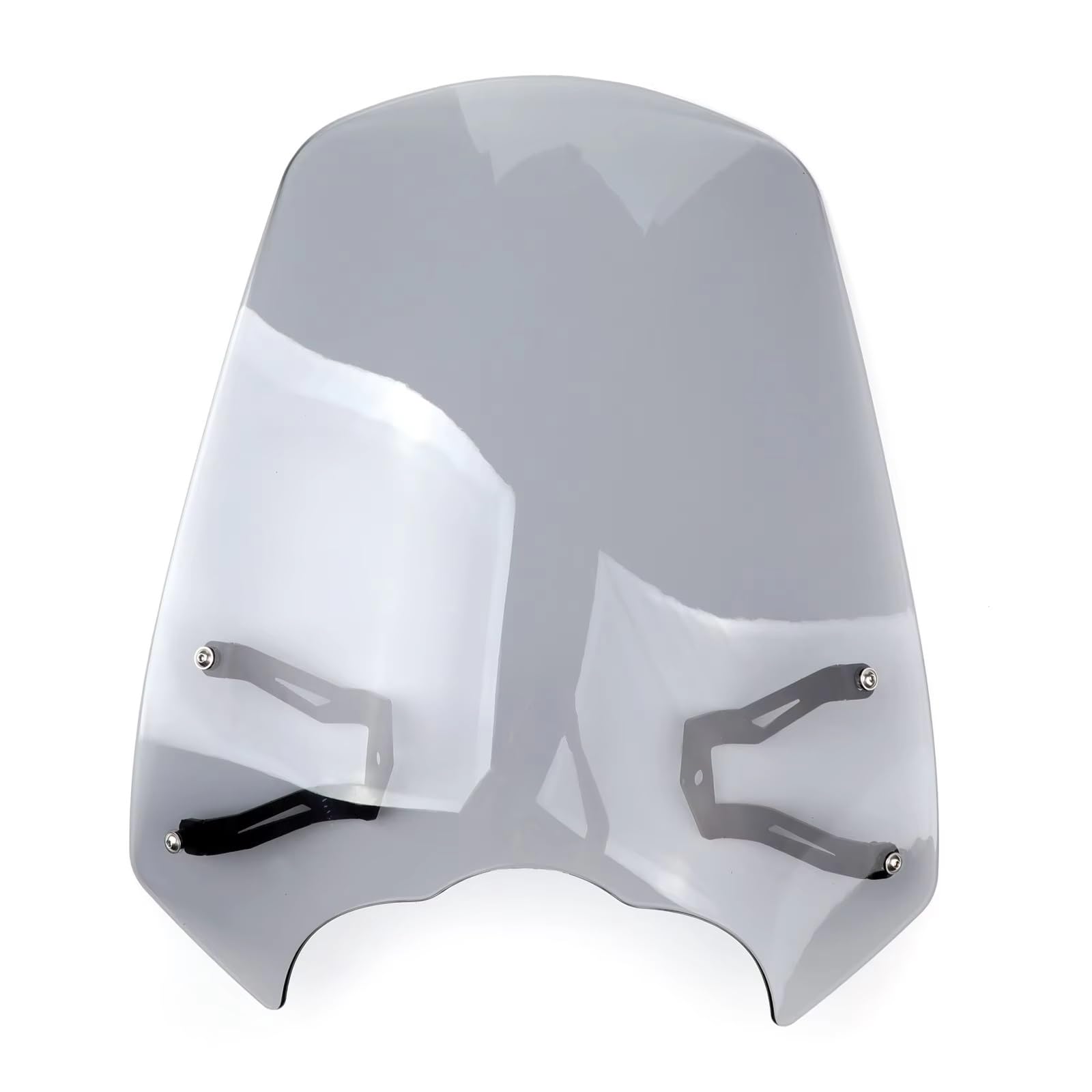 Moto Cúpula Para KAWASAKI Para Vulcan Para S 650 2015-2023 Parabrisas Soporte De Pantalla Cúpula Touring(GRAY)