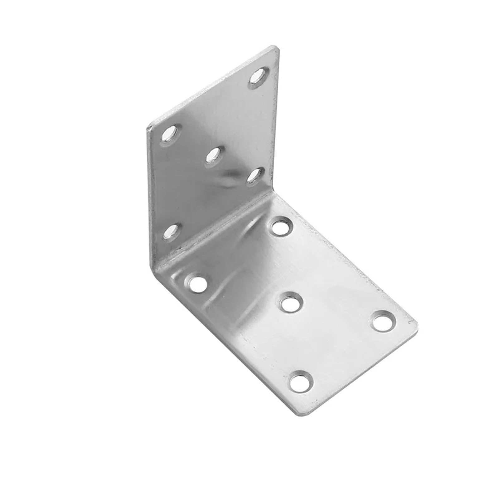 8 supports d'angle en acier inoxydable forme de L à 90°