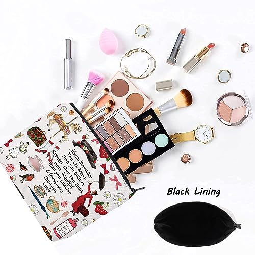LEVLO Mary Movie Cosmetic Makeup Bag - You Are Braver Stronger Smarter Than You Think - Zipper Pouch for Mary Fans (Always Mary)3