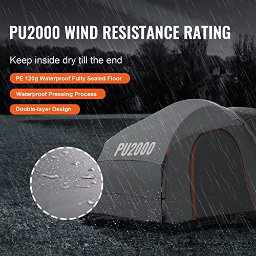 VEVOR 6-8 Person SUV Camping Tent