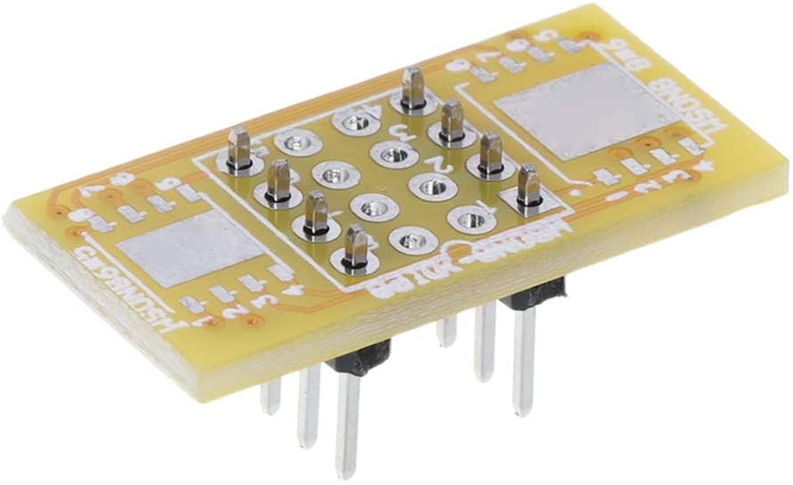 SATKIT Adattatore WSON8 DIP8 per Chip QFN8 DFN8 MLF8 Programmatori TL866II Plus RT809H RT809F 8 Pin