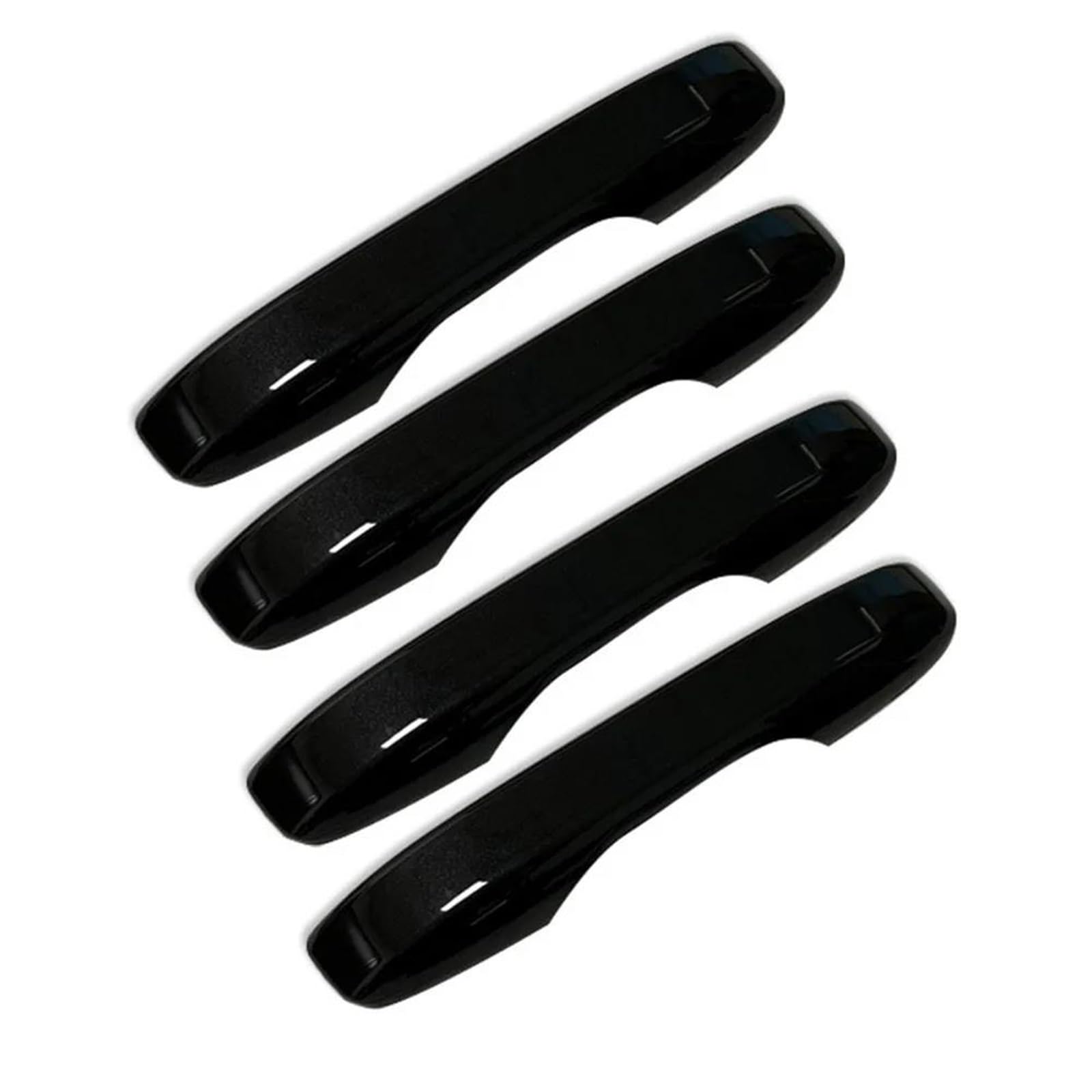 YSDSLS Car Exterior Door Handle Moulding Cover W/Keyless Entry Decor for Civic 11th Gen 2022-2024(Gloss Black)
