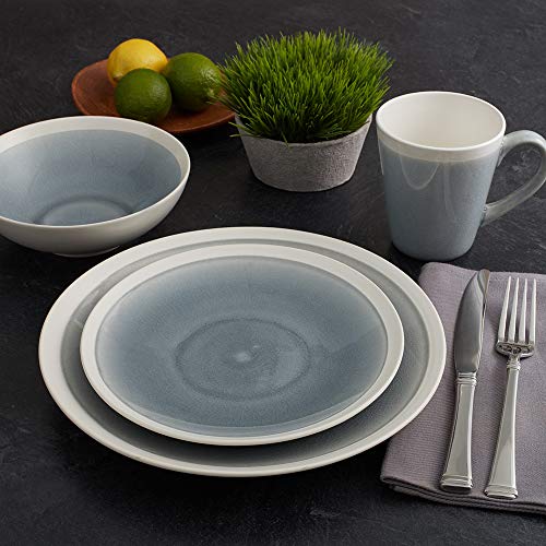 Mikasa Brielle 16-Piece Dinnerware Set, Service For 4, Grey #TOP2